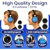 Puro Sound Labs Kids Wireless Headphones Volume-Limiting 85dB, Built-In Mic, Studio-Grade Sound, 20-Hour Battery Life, Comfortable Fit & Easy to Connect Kids Bluetooth Headphones BT2200 Plus, Blue