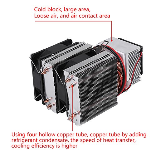 Walfront Semiconductor Refrigeration Cooling Device Thermoelectric Cooler DIY Mini Fridge