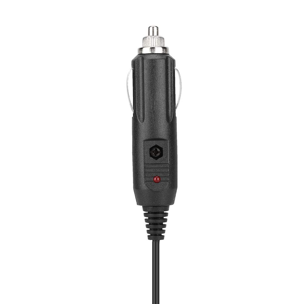 UV 5R Caricabatterie 12V per Radio Walkie Talkie, Eliminatore Batteria con Cavo Altoparlante