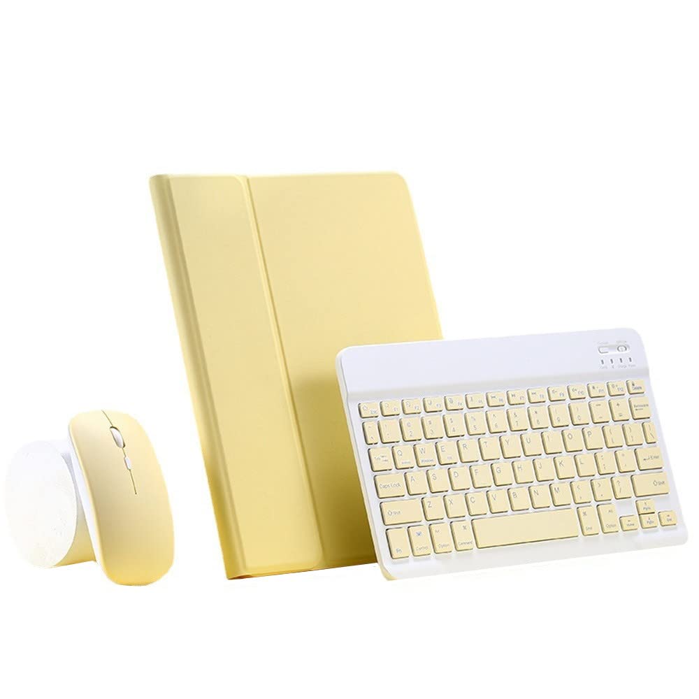 【サイズ:iPadMini6_色:イエロー】iPad Mini6 キーボードケー サイズ:iPadMini6_色:イエロー】iPad Mini6 キーボードケーの