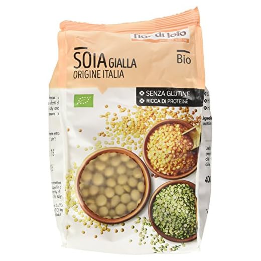 Fior Di Loto Soia Gialla - 6 pezzi da 400 g [2400 g]