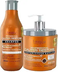 Kit Cauterização Forever Liss Shampoo e Máscara