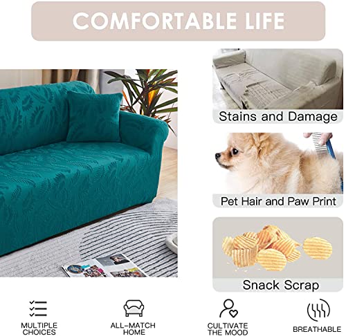 Housse de canapé lavable en machine pour éliminer les taches de salon beige - 4