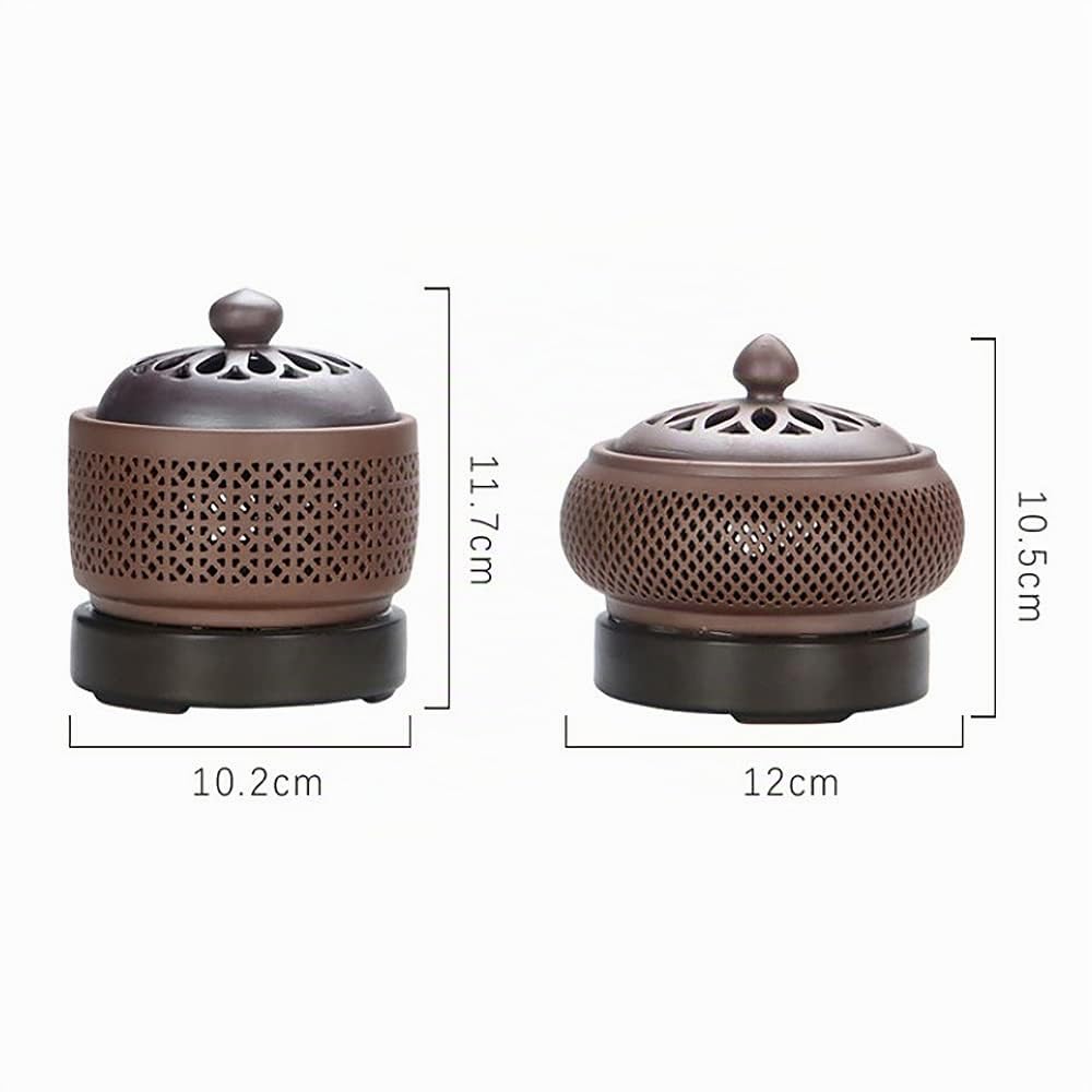 Aromathérapie Électronique Brûleur d'encens Électrique Lumière 220 V Réglage de la Température, S