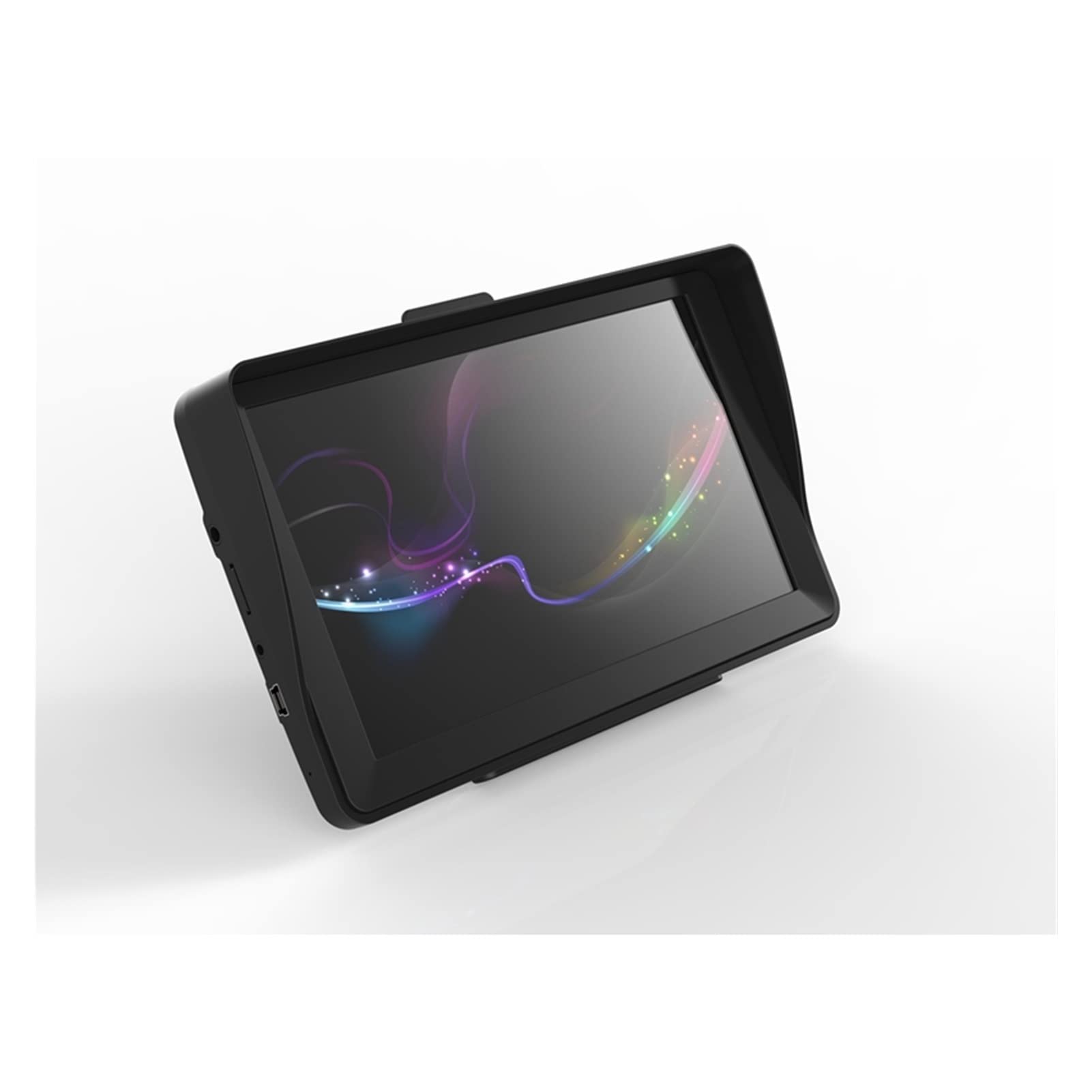 Auto GPS di navigazione da 7 pollici con sunvisor 256 8 GB. Truck Sat Navigator. FM. Mappe gratuite del trasmettitore
