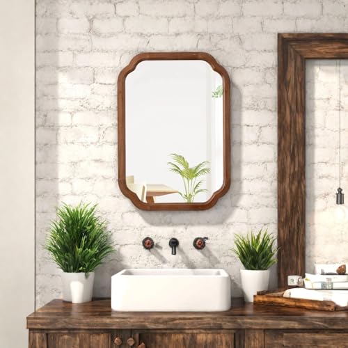 Sintosin Farmhouse Bathroom Mirrors for Wall Decor 17 X 24