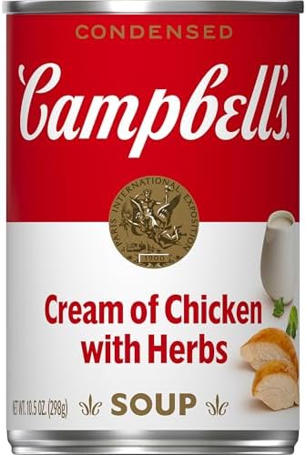 Condensed Cream of Chicken Soup With Herbs, 10.5 oz Can
