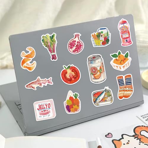 200Pcs Vintage Aesthetic Stickers, Food Stickers, Coquette Sticker for Laptop, Scrapbooking, Journaling, Water Bottle, Waterproof Vinyl Stickers for Kids Teens and Adults - image 5