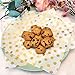 Suiwen Gold Dot Wax Paper Sheets Deli Wraps Tray&Basket Liner Deli Paper Wax Paper Baking Paper Colored Parchment Paper Greaseproof for Food (150)