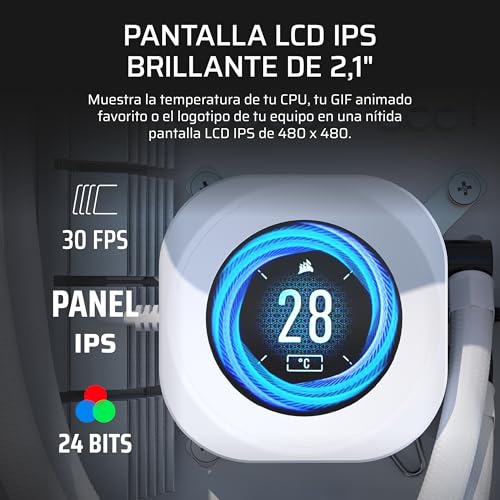 Módulo para LCD Corsair Nautilus RS para controlar la temperatura de la CPU en pantalla 3