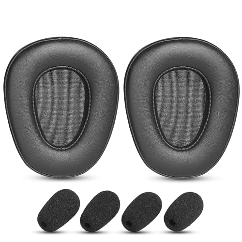B650XT Replacement Earpads para BlueParrott S650XT B650-XT Headset | Fundas con almohadillas de espuma viscoelástica negras miniatura 6