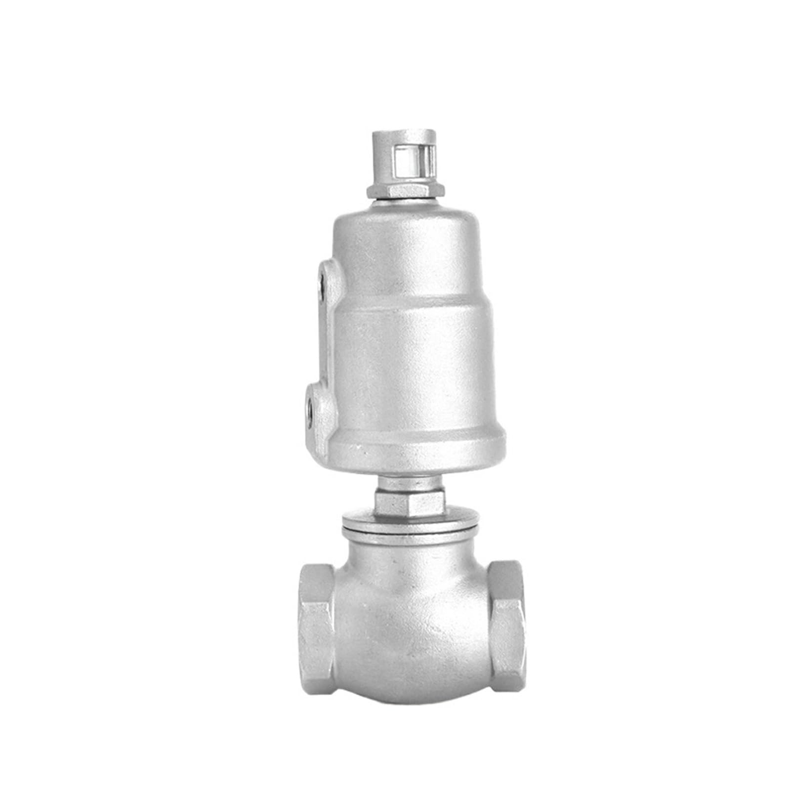 Pneumatisches Eckventil, Pneumatisches Schrägsitzventil 1/2" Edelstahl 304(Single acting)