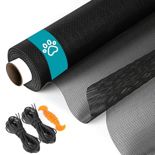 FCSOTSPS Pet Proof Window Screen Roll (37.4x16.4ft)