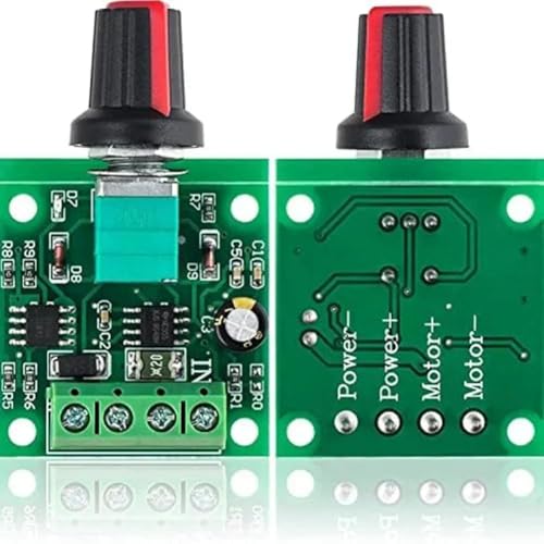 Image of DC 1.8V 3V 5V 6V 12V 2Amp PWM Motor Speed Controller Low Voltage Motor Speed Controller PWM 0~100% Adjustable Drive Module PWM Speed Controller DC Motor