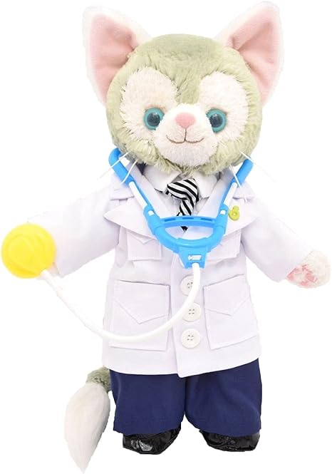 Amazon Co Jp テディベア通販アリス ジェラトーニ 服 コスチューム 聴診器付 お医者様 ドクター 本体無 Sサイズ用 産業 研究開発用品