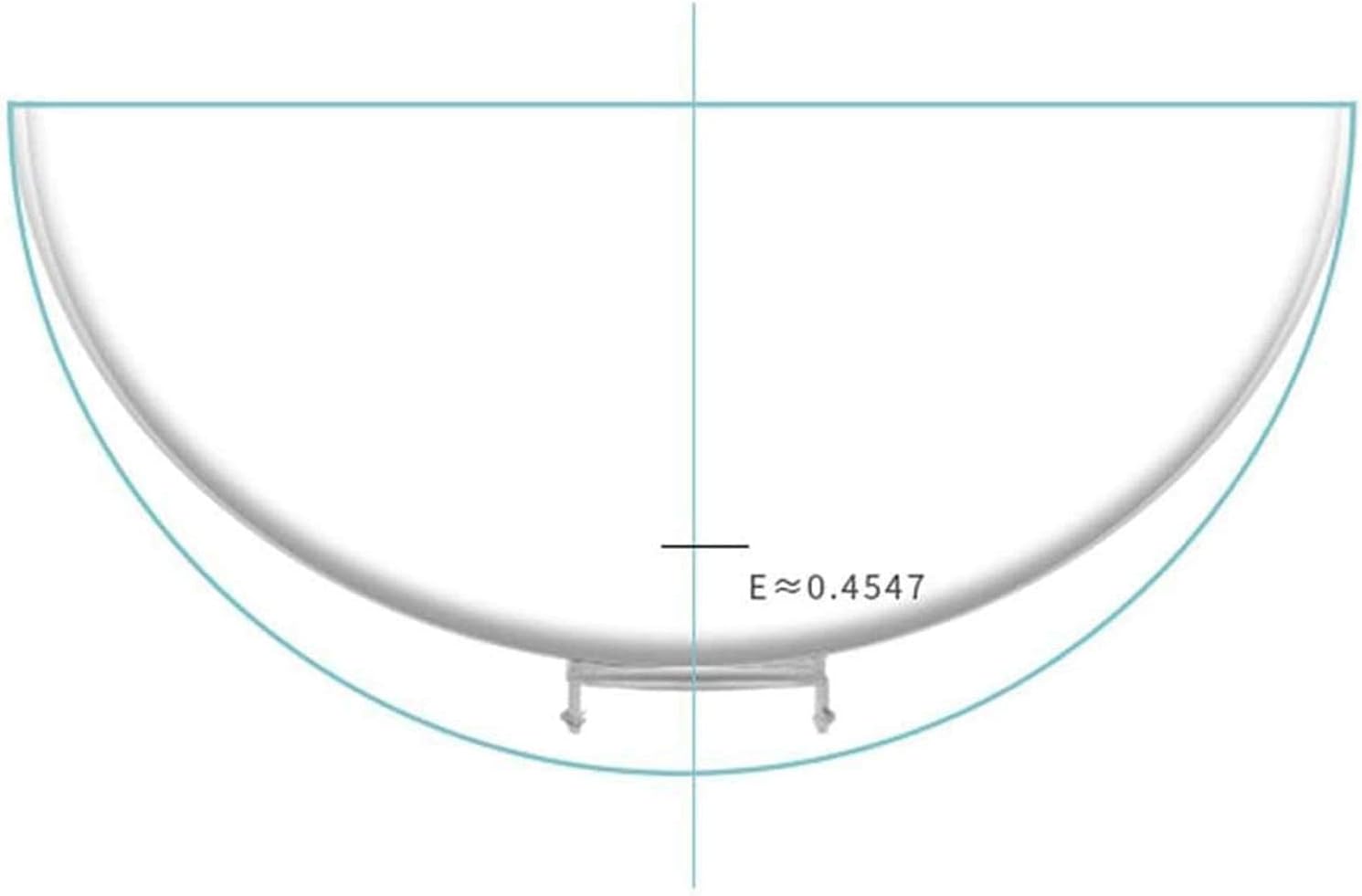 Double Cat Bowl with Raised Stand, Cat Bowl Pet Food Feeder,15° Tilted Anti-Slip Transparent Cat Food and Water Bowl, Protect Pets Cervical Vertebra, Detachable Pet Bowl for Cats and Dogs 6 51Iee5 gymL. AC SL1500