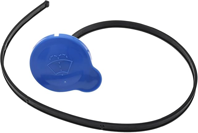 SG Store Nakrętka butelki spryskiwacza szyby samochodowej kompatybilna z Qashqai J10 J11 28913JD00A osłona butelki zbiornika płynu do spryskiwacza szyby przedniej pokrywa 56 mm średnica wewnętrzna