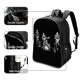 CSTAL The Beatles Sac à Dos Rock Band Adolescents Sac De Voyage Sac A Dos Enfant 3D,Pour L’École Cartables Cartable Boucle De Réglage Sac D’École 16inch - Les Beatles, Paul McCartney, John Lennon, RIngo Starr, George Harrison CSTAL The Beatles Sac à Dos Rock Band Adolescents Sac De Voyage Sac A Dos Enfant 3D,Pour L'École Cartables Cartable Boucle De Réglage Sac D'École 16inch – Image 3