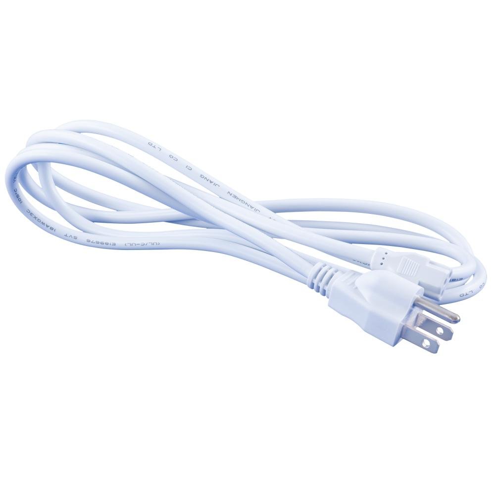 Jesco Lighting SG-PC144-W Accessory - 144" Power Cord and 3-Prong Plug, White Finish