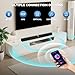 MZEIBO Sound Bar, TV Soundbar 80W with Bluetooth 5.3 Stereo Immersive Sound Detachable 2-in-1 Design for Home Theater Smart TV PC & Music Experience