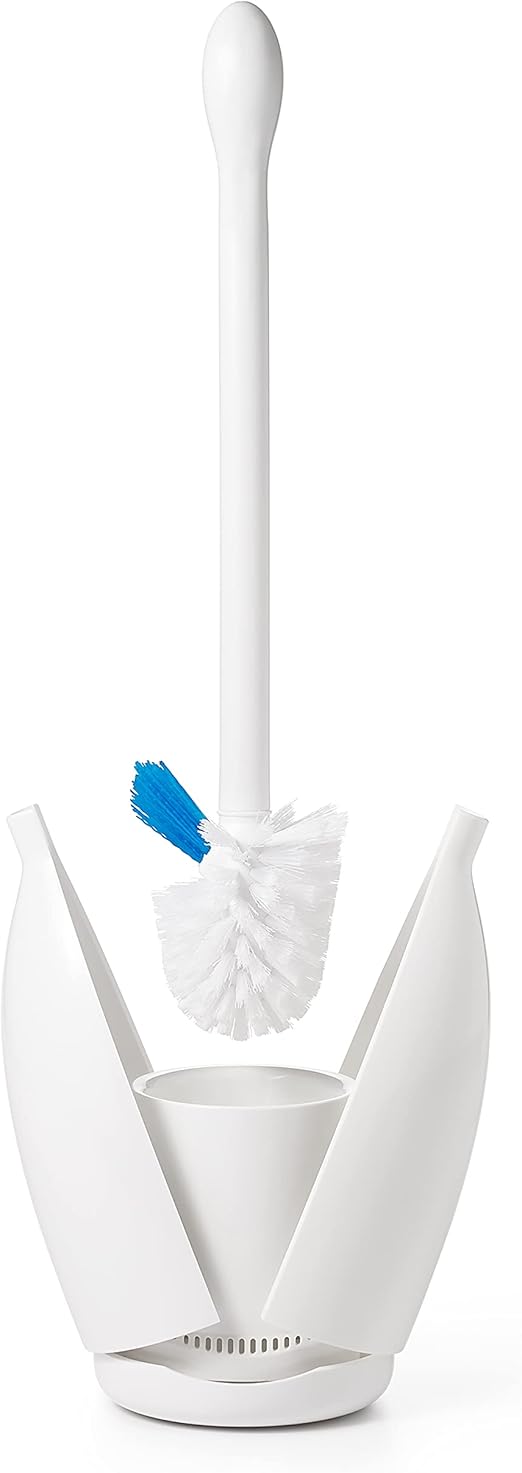 Toilet Brush with Rim Cleaner