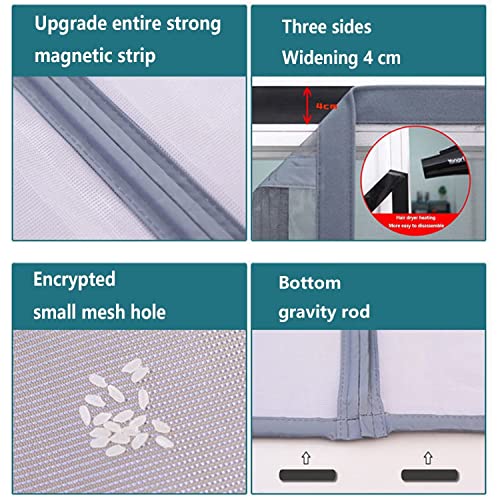Zanzariera porta balcone, 145x230cm zanzariera