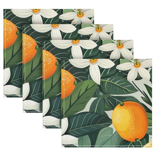 Servilletas de Tela Qilmy 20x20 pulgadas, Set 6 miniatura 5