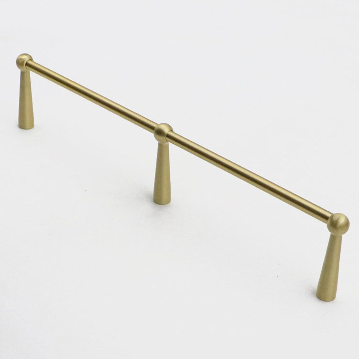 Solid Brass Shelf Guard Rail Set, 31in Anti-Fall Fence for Shoe Rack, Book Shelf, Kitchen Cabinet, 8 Pack Enclosure, Durable Detachable Rods, Home Display Enhancer