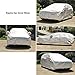 Kayme Car Covers For Automobiles Waterproof All Weather Sun Uv Rain Protection With Zipper Mirror Pocket Fit Suv Jeep (178 To 187 Inch) YL