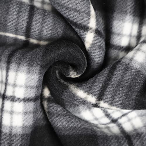 Gary Com Heavy Thick Plaid Flannel Jacket Sherpa Fleece Lined Zip Up Winter Warm Buffalo Coat Zipper Big and Tall Hoodies for Men - Image 2