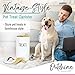 OUTSHINE White Dog Treat Container Airtight with 2 Dog Bone Cookie Cutters | Cute Pet Food Container with Lid | Durable Metal Dog Food Storage Container | Ideal Gift for Dog and Cat Owners