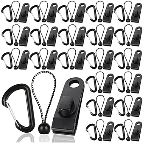 JMIATRY Clips de Bâche 60 Pcs Cover
