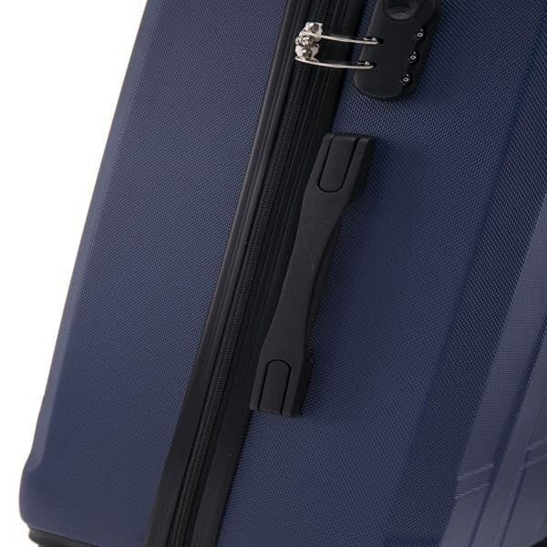 Durable Lightweight Luggage Set of 3 (20/24/28 inch) - Hard Shell Design with 360° Rotating Wheels - Stylish Blue Travel Suitcase Set3