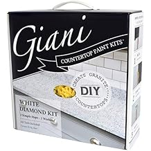 Giani Countertop Paint Kit, White Diamond