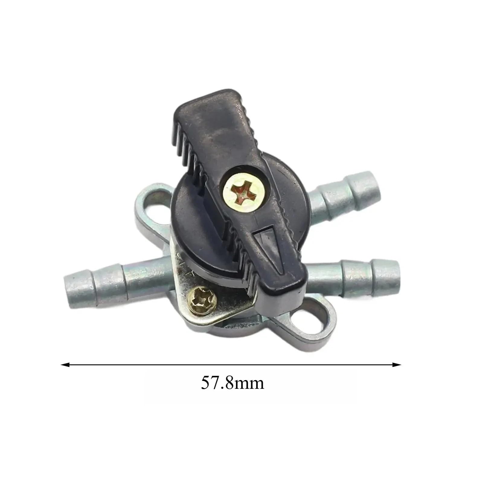 Carburador para Motor Grifo de Tanque de Combustible 2 en 1, Llave de Purga de Combustible de 3 vías, válvula Resistente, Accesorio para ATV Cortacésped de carburador
