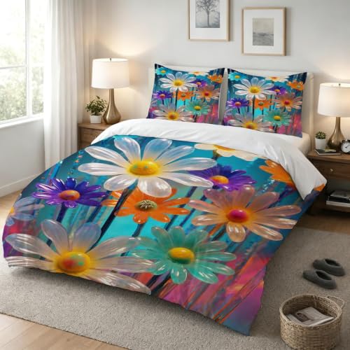 Housse de couette 140x200 fermeture éclair pour changer le lit vite