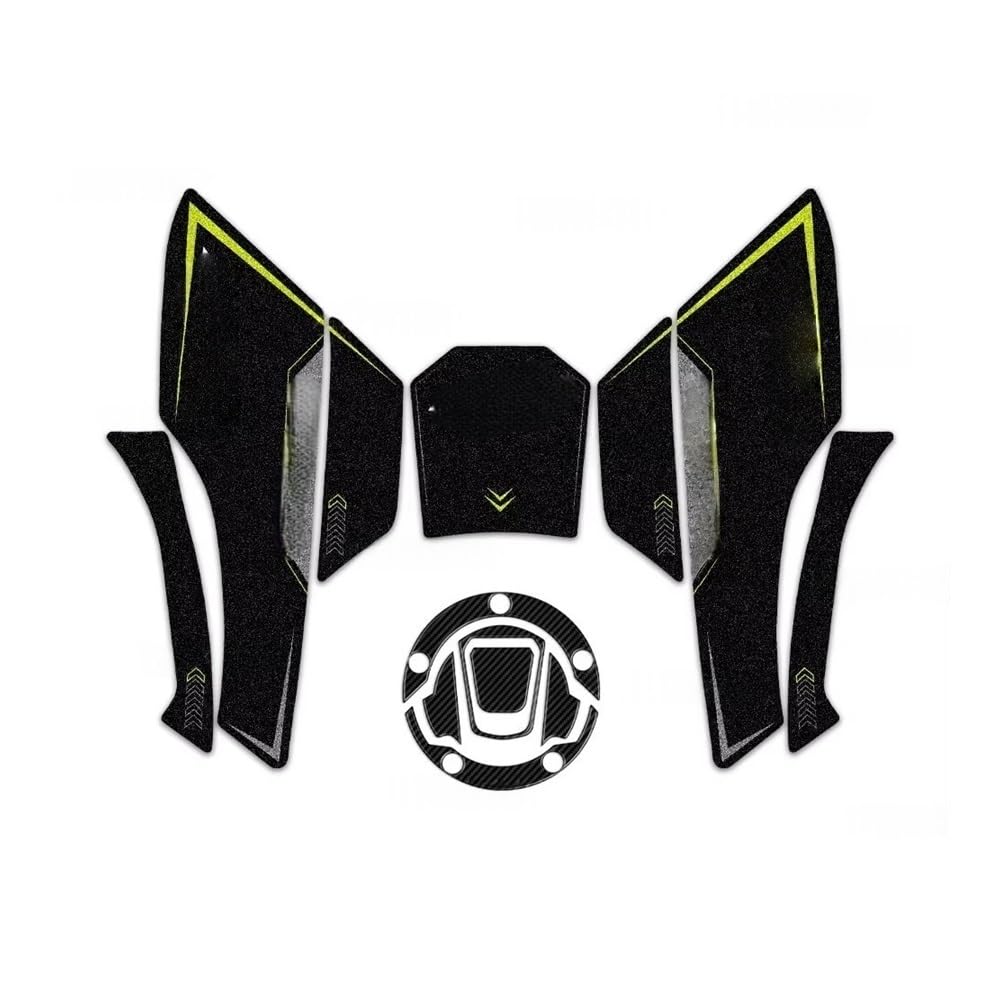 Motorcycle Fuel Tank Sticker Pad Decal Oil Gas Cap Protector for 450mt for 450 Mt for 450MT Stickers(Color1)