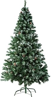 TecTake Christmas Tree with Metal Stand | Xmas Tree | Natural Look (180 cm | 705 Branch | Green | No. 402822)