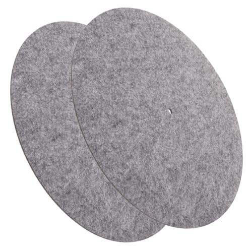 Levemolo Vinyl Record Accessories Turntable Felt Mats for Record Player Slipmats