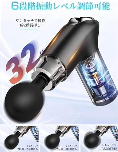 Vgorgor 筋膜リリースガン ハンディガン