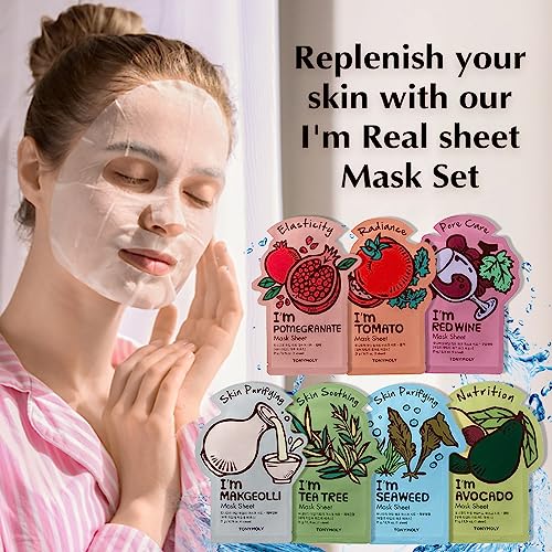 Tonymoly I'M Real Sheet Mask Set (Pack of 7) - Image 5