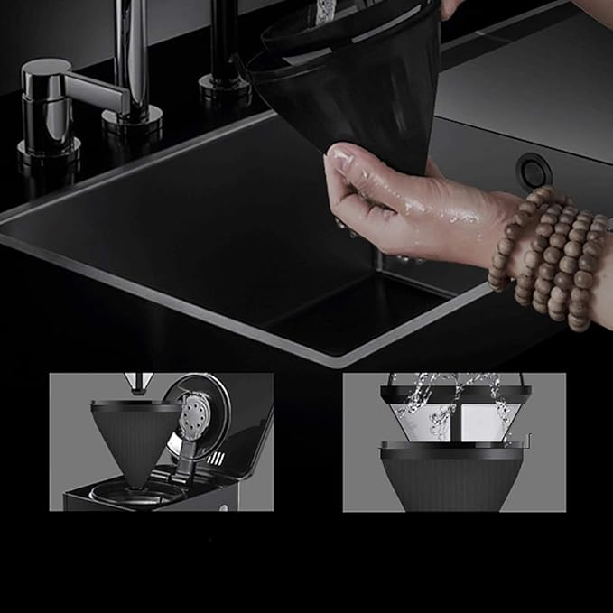 Cafetera de Filtro, Capacidad 0.75L para 7 Tazas, Función Temporizador, 680W miniatura 6