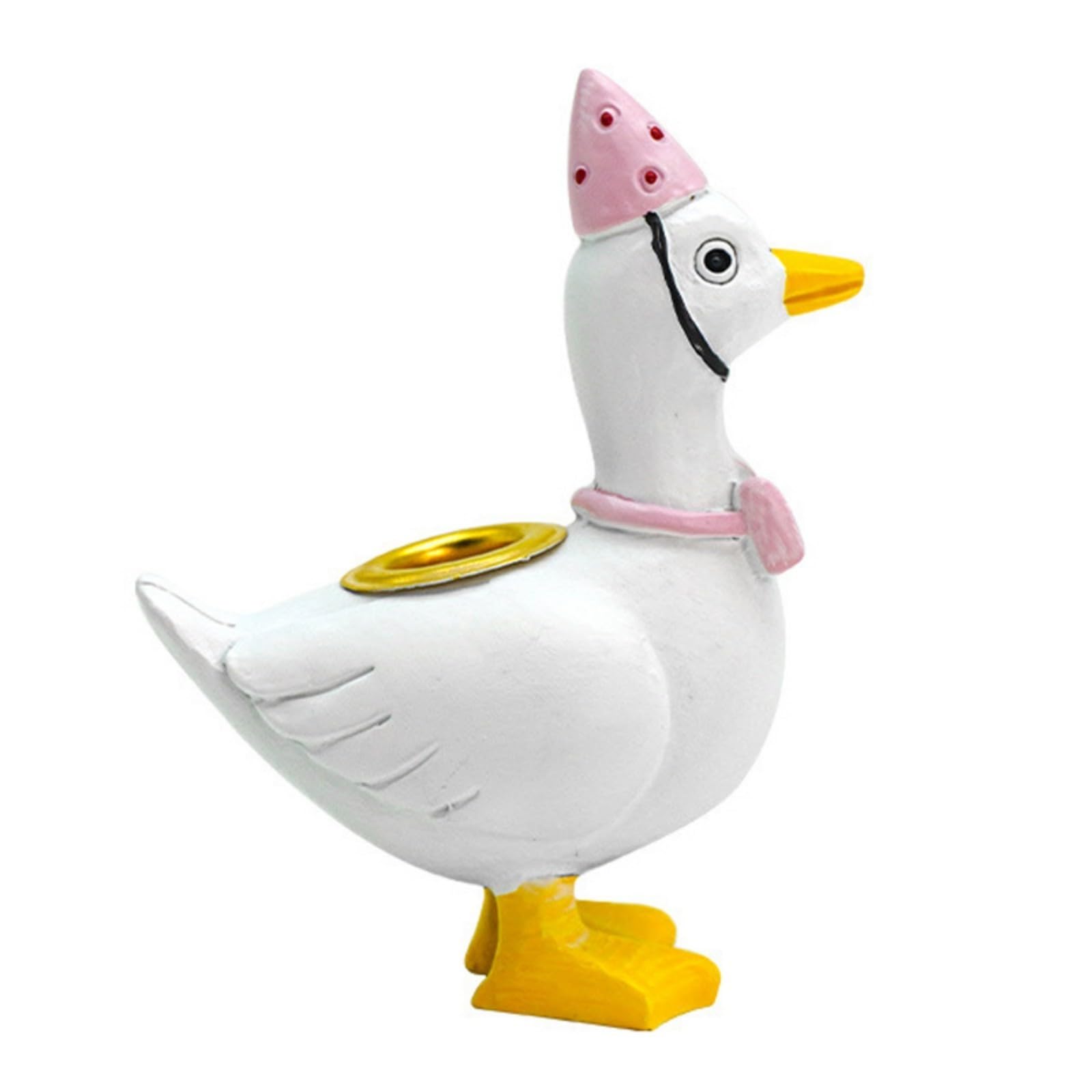 XuQiZZpp Silly Gooses Cake Candle Holders Birthday Party Supplies Cake Candlestick Holders Cakes Toppers Decors for Baby Showers