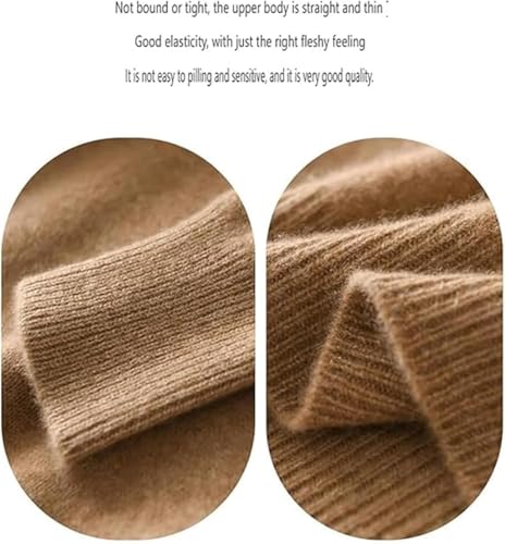 Image of Womens Cashmere with Pullovers,Winter Casual Knitting Hoodie Fashion Sweater,Fall Drawstring Thick Sweater