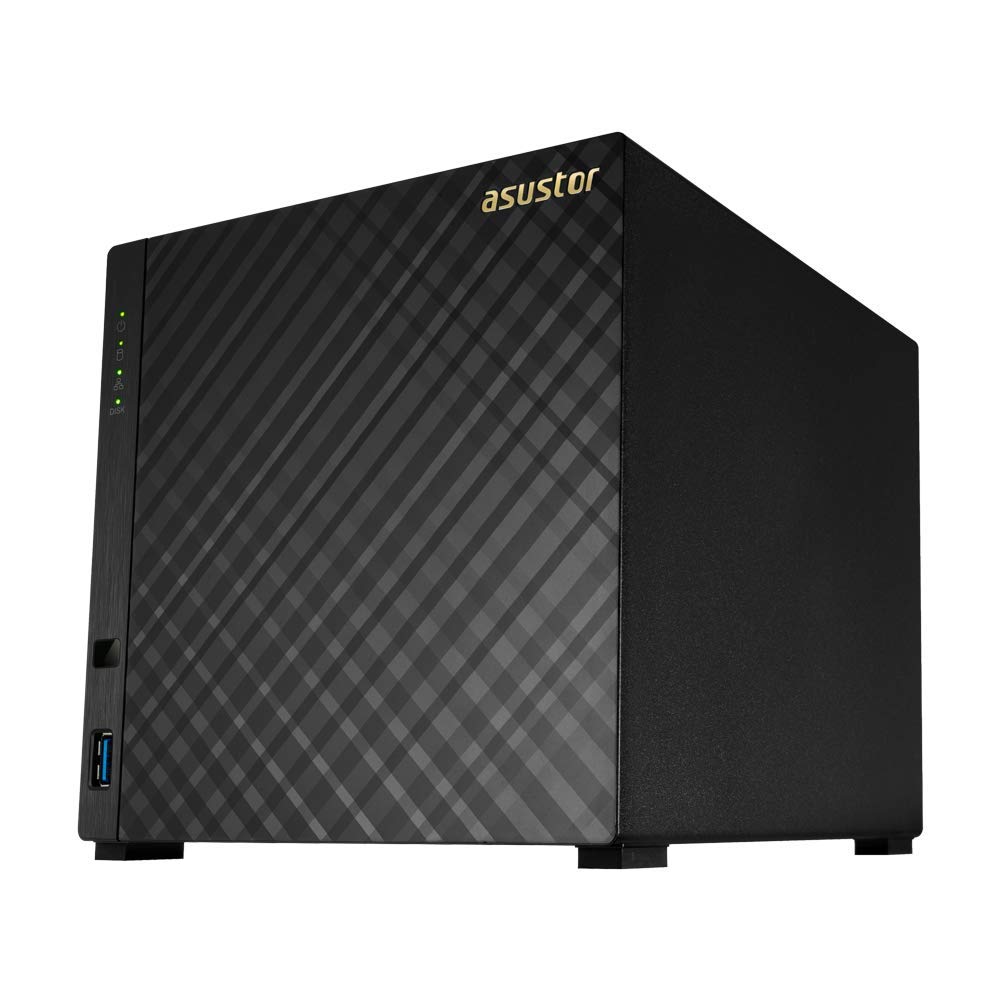 Asustor AS3204T v2 NAS 4 Baies SATA 1.6/2.24GHz Qcore 2Go 2LAN GB USB3.1