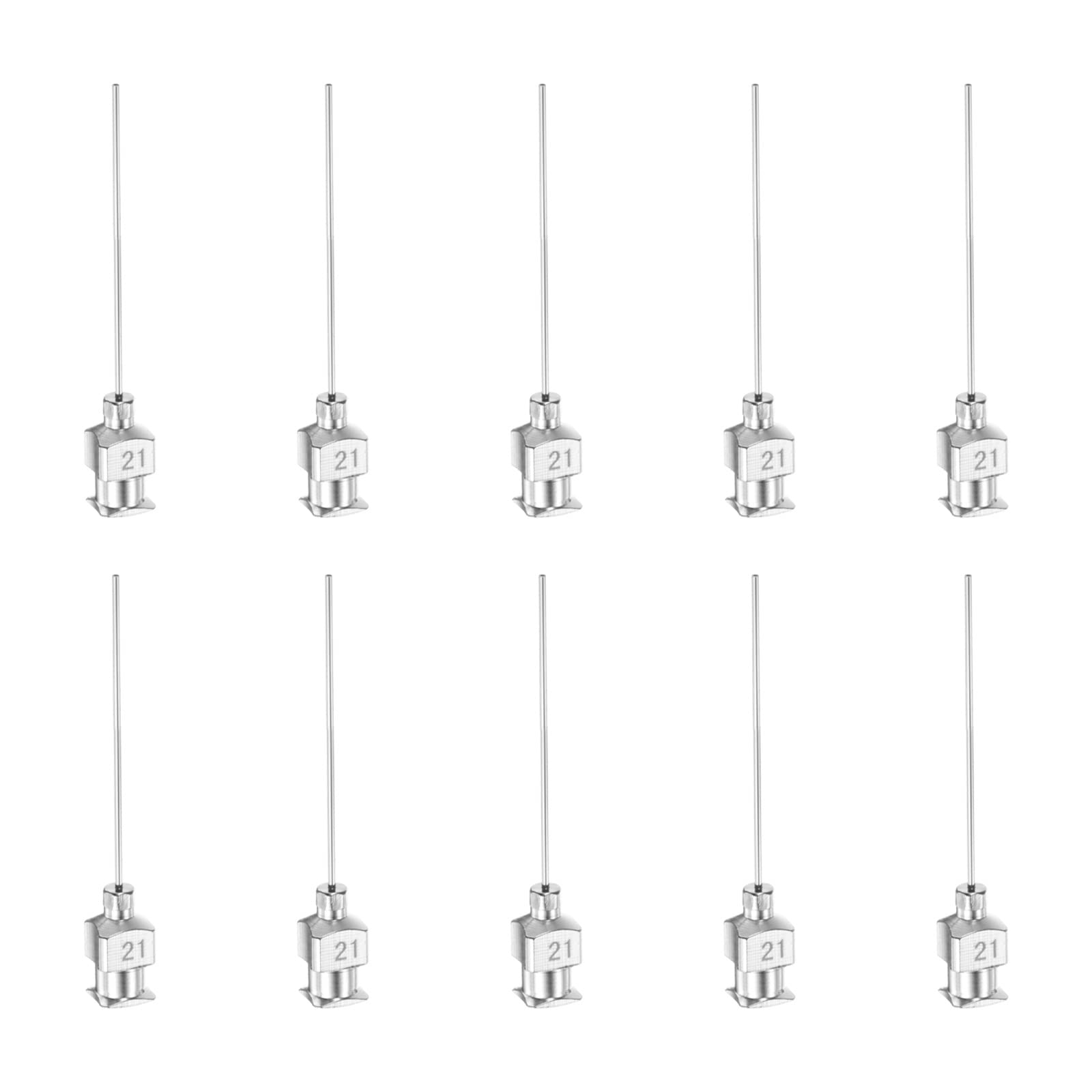 HARFINGTON 10pcs 20Gauge Stainless Steel Dispensing Needles, 1" All Metal Glue Needle Tube Blunt Tips Luer Lock for Thick Liquids, Ink, Glue, Lab Use — Amazon image 24
