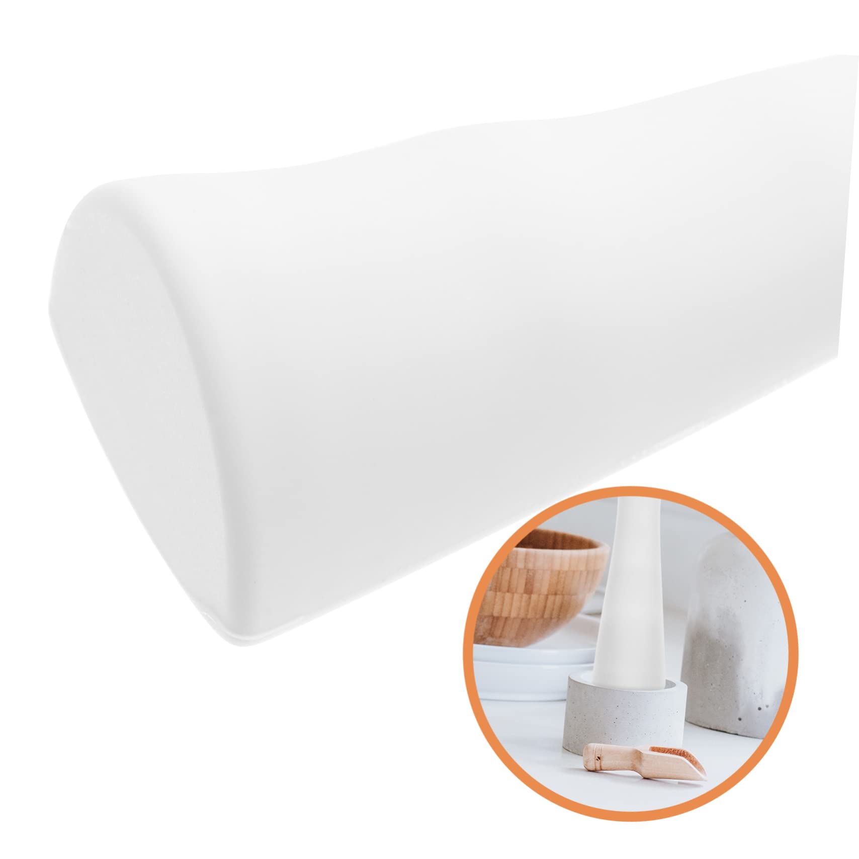 MAGICLULU 4pezzi Cucchiaio Di Riso Silicone Antiaderente Paletta Freestanding Per Cucina Manico Ergonomico Utensile Per Servire Riso e Pasti