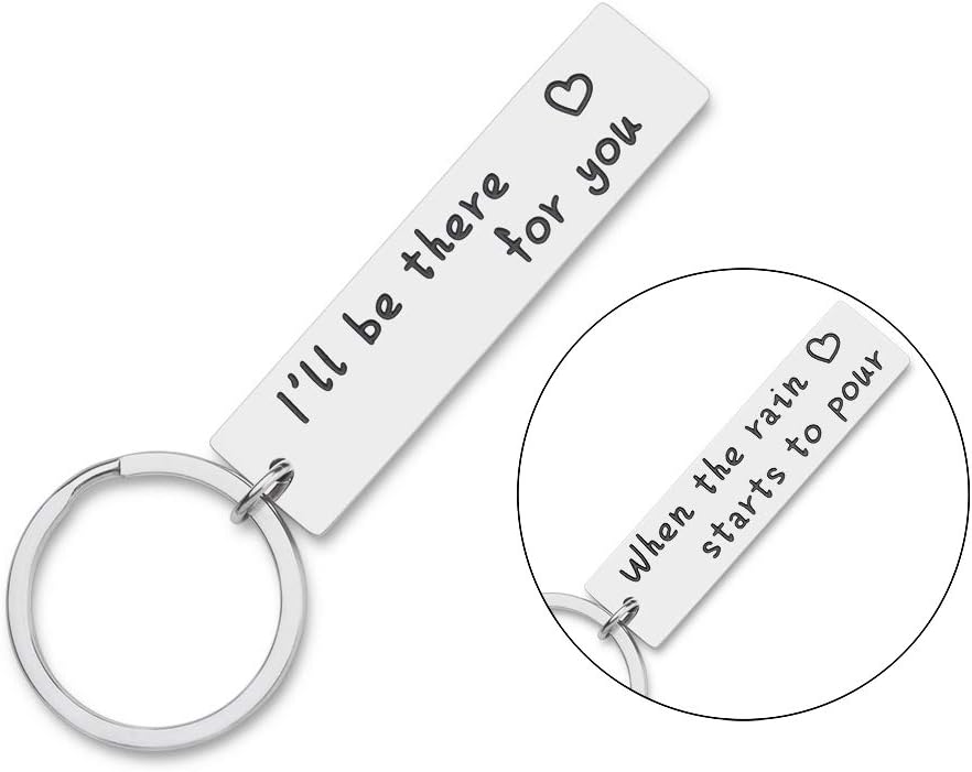 Tritiara Friends TV Show Merchandise Quote Double-Sided Keychain