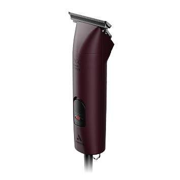 Andis 23330 Professional AGC Super 2-Speed Horse Clipper with Detachable Blade - Cool & Quiet Running Design - Includes Ultra Edge Size T-84 Blade for Complete Horse Grooming - Burgundy (Pack of 6)
