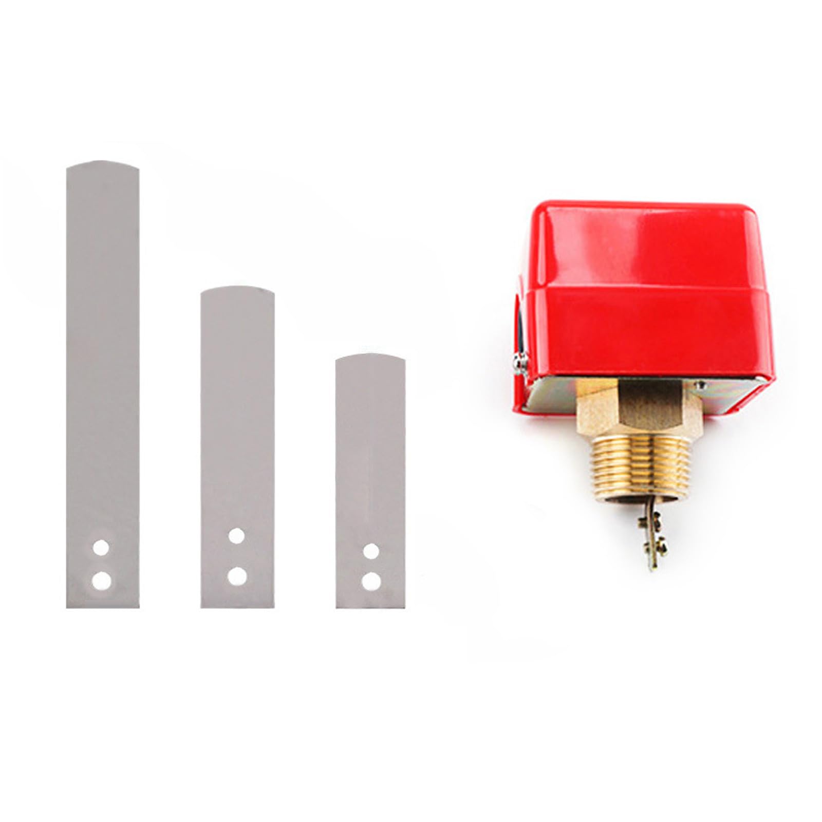 Ordinaryone 3/4'' Accuracy Liquid Flows Detectors With Metal Construction & Adjustable Sensitivity Metal Flows Control Switches For Industrial Cooling Structure Stream Monitor